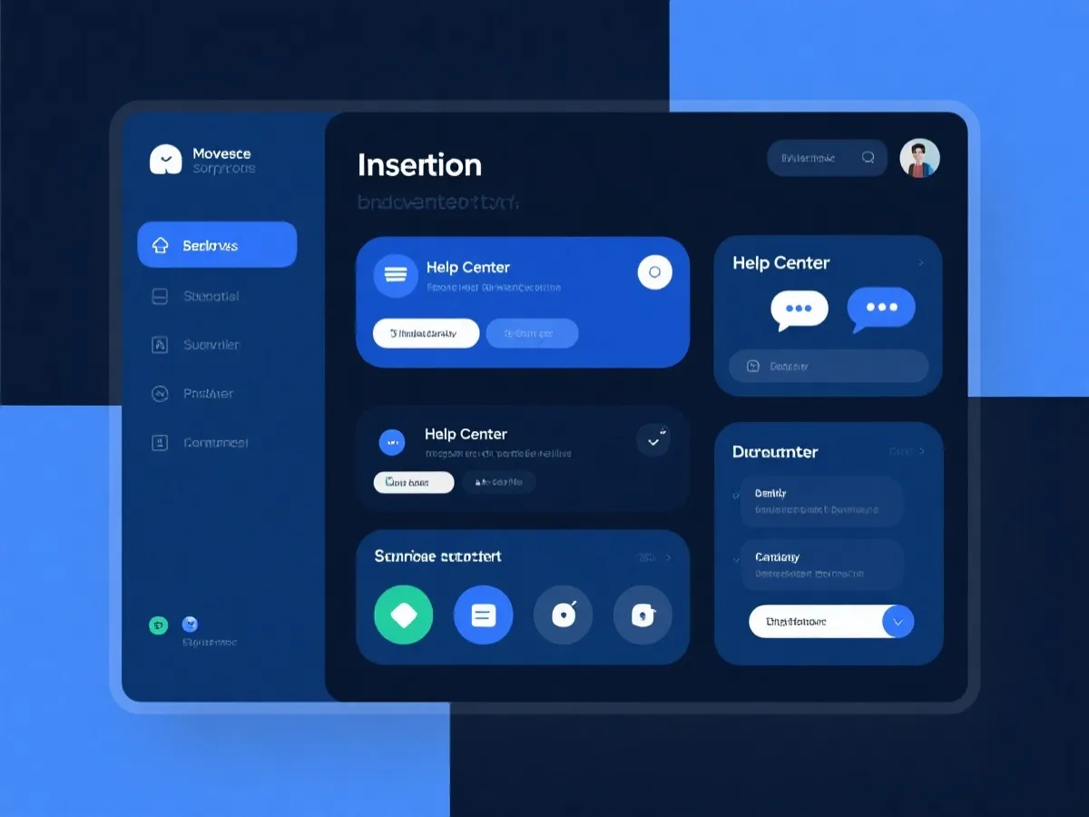 客服帮助中心示意图